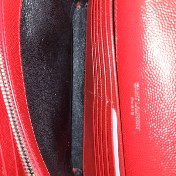 Saint laurent red envelope bag Ysl - Picture 11 of 16